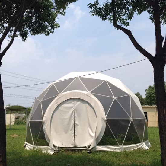 겨울 눈과 사막 캠핑을 위한 야외 측지 돔 텐트